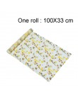 100x33cm wosk pszczeli folia spożywcza wielokrotnego użytku ekologiczne zrównoważone uszczelnienie silikonowe drzewo żywica olej