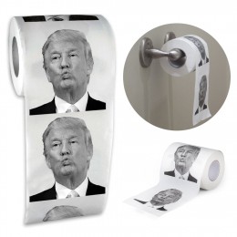 1PC rolka papieru toaletowego przewodniczący rolka papieru toaletowego powieść dowcipny prezent Prank Joke