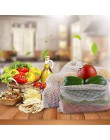 9 sztuk organiczna bawełna siatki torby z siatki do przechowywania warzyw owocowych torba sznurek siatka wielokrotnego użytku op