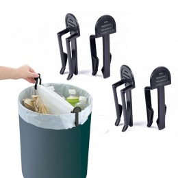 4 sztuk/partia praktyczne kosz na śmieci klipy plastikowe naprawiono worek na śmieci klip naprawiono kosz na śmieci uchwyt na to