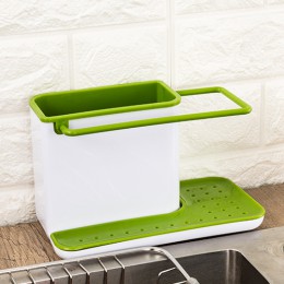 Frap stojaki organizator Caddy przechowywania zlewozmywak Tidy naczynia gąbki uchwyty ociekaczem zintegrowany ociekacz narzędzia