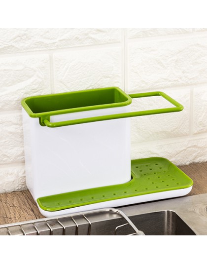 Frap stojaki organizator Caddy przechowywania zlewozmywak Tidy naczynia gąbki uchwyty ociekaczem zintegrowany ociekacz narzędzia