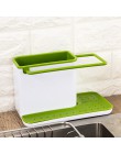 Frap stojaki organizator Caddy przechowywania zlewozmywak Tidy naczynia gąbki uchwyty ociekaczem zintegrowany ociekacz narzędzia