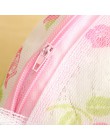 1 PC kwiatowy kolor pralka do odzieży worki na pranie pranie do naprawy pończoch chroń kobiety biustonosz torba z siateczki do p
