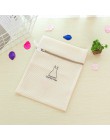 3 kolory haft worek na pranie chronione bielizna biustonosz skarpetki dedykowane pranie etui Zipper Mesh bielizna do prania bius