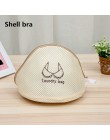 3 kolory haft worek na pranie chronione bielizna biustonosz skarpetki dedykowane pranie etui Zipper Mesh bielizna do prania bius