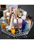 360 obracanie akrylowe kosmetyczne organizator na przybory do makijażu DIY odpinany Rangement Maquillage regulowany organizer na