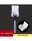 Bezdotykowy ABS Shaver Storage Rack uchwyt na golarkę samoprzylepną naścienny uchwyt na maszynkę do golenia wtyczka zasilania ha