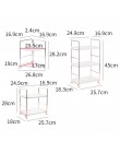 3/2 poziomów z miedzi do łazienki plated Shower Organizer półki do lądowania stojak do prania przenośne wielowarstwowe przechowy