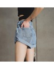 WENYUJH Vintage wysokiej talii spodenki jeansowe kobiet 2020 koreański styl wygodne szorty dżinsy letnie seksowne krótkie spodni