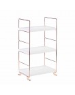 3/2 poziomów z miedzi do łazienki plated Shower Organizer półki do lądowania stojak do prania przenośne wielowarstwowe przechowy