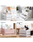 Organizator na przybory do makijażu organizer na kosmetyki na przechowywanie kosmetyków pojemnik na biżuterię pulpit DIY wielowa