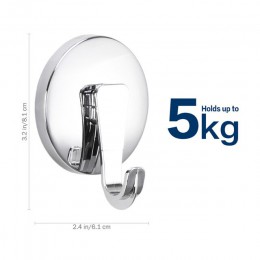 TAILI chromowane przyssawki haczyki kuchenne na haki na ręczniki próżniowe łazienka hak ścienny Heavy Duty zasysanie próżniowe h