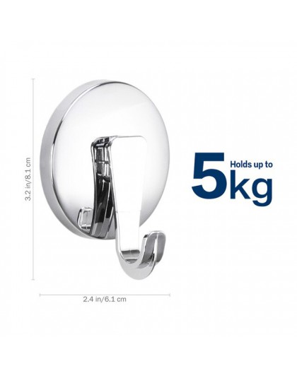 TAILI chromowane przyssawki haczyki kuchenne na haki na ręczniki próżniowe łazienka hak ścienny Heavy Duty zasysanie próżniowe h
