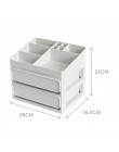 Organizator na przybory do makijażu organizer na kosmetyki na przechowywanie kosmetyków pojemnik na biżuterię pulpit DIY wielowa