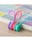 3 sztuk/partia silikonowy magnetyczny przewód słuchawkowy Winder drutu kabel organizator Holder magnes słuchawki Winder kable kl