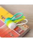 3 sztuk/partia silikonowy magnetyczny przewód słuchawkowy Winder drutu kabel organizator Holder magnes słuchawki Winder kable kl