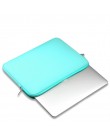 Neoprenowy Laptop etui na laptopa kobiety mężczyźni rękaw kieszeń na komputer 11 "12" 13 "15" 15.6 "dla macbook pro air Retina C