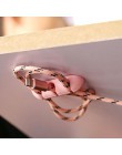 2 sztuk kolorowe kabel Winder drutu przechowywania kabel silikonowy Manager Holder biurko schludny organizator na kabel cyfrowy