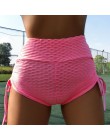 Nowe spodenki Booty damskie letnie seksowne spodenki jogga do biegania sportowego Push up Slim elastyczny, wysoki stan treningu 