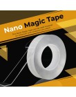 Wielokrotnego użytku dwustronne samoprzylepne Nano magiczna taśma dwustronna samoprzylepna Nano bezśladowa taśma zdejmowana nakl