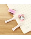 Kreatywna kreskówka Kawaii zwierząt Hello Cat Batman słuchawki z kablem USB wygaszacz linii z ładowaniem telefonu komórkowego za