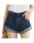 WENYUJH Vintage wysokiej talii spodenki jeansowe kobiet 2020 koreański styl wygodne szorty dżinsy letnie seksowne krótkie spodni