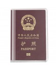 BUBM Travel wodoodporne etui na paszport przezroczyste pcv okładka na paszport ID koszulki na karty kaseta Cred etui ochronne na