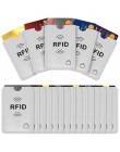 20 sztuk/partia Anti Scan RFID blokowanie pokrowiec na kartę pokrywa dla karty kredytowej zabezpieczyć swoją tożsamość debet IC 