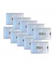 20 sztuk/partia Anti Scan RFID blokowanie pokrowiec na kartę pokrywa dla karty kredytowej zabezpieczyć swoją tożsamość debet IC 