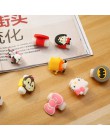 Cartoon zwierzęta Kawaii Stitch Hello Cat Batman słuchawki z kablem USB wygaszacz linii z ładowaniem telefonu komórkowego zabezp