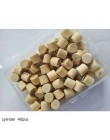 1 Box tablica korkowa biuro dom ogród przechowywanie broszki pinezka rysunek Nautral drewno okrągłe szpilki szpilki biurowe wiąż