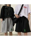 Koreańska fala kosmici Harajuku Vintage casual dropshipping regularne luźne duże rozmiary proste BF pantalones jogger spodenki r
