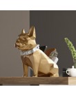 Schowek na wystrój domu biuro telefon komórkowy narzędzia kontrola organizator żywica figurka psa figurka na blat uchwyt na biur