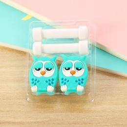 Kreatywna kreskówka Kawaii zwierząt Hello Cat Batman słuchawki z kablem USB wygaszacz linii z ładowaniem telefonu komórkowego za