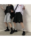 Koreańska fala kosmici Harajuku Vintage casual dropshipping regularne luźne duże rozmiary proste BF pantalones jogger spodenki r