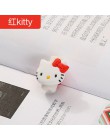 Cartoon zwierzęta Kawaii Stitch Hello Cat Batman słuchawki z kablem USB wygaszacz linii z ładowaniem telefonu komórkowego zabezp
