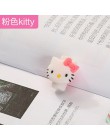 Cartoon zwierzęta Kawaii Stitch Hello Cat Batman słuchawki z kablem USB wygaszacz linii z ładowaniem telefonu komórkowego zabezp