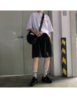Koreańska fala kosmici Harajuku Vintage casual dropshipping regularne luźne duże rozmiary proste BF pantalones jogger spodenki r