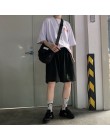 Koreańska fala kosmici Harajuku Vintage casual dropshipping regularne luźne duże rozmiary proste BF pantalones jogger spodenki r