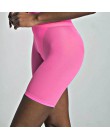 OMSJ nowy wysokiej talii kobiety Sexy Neon zielony różowy perspektywa Mesh Sheer spodenki do pływania dół od bikini Cover Up sta