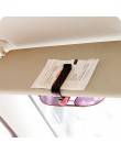 Vanzlife przenośne narzędzie pojazdu okulary hak na zaczep do samochodu rachunki samochodów visor etui na karty z klipsem torebk