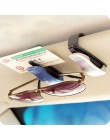 Vanzlife przenośne narzędzie pojazdu okulary hak na zaczep do samochodu rachunki samochodów visor etui na karty z klipsem torebk