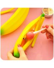 1 X Kawaii Unisex mężczyźni kobiety dziewczęta nowość silikonowe przenośne Banana Coin piórnik na ołówki i pióra torebka Case po