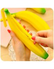 1 X Kawaii Unisex mężczyźni kobiety dziewczęta nowość silikonowe przenośne Banana Coin piórnik na ołówki i pióra torebka Case po