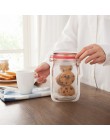 5 sztuk/partia przenośne słój na przetwory torby na zamek błyskawiczny wielokrotnego użytku Snack Saver torba szczelne żywności 