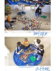 Przenośna torba do przechowywania zabawek dla dzieci i mata do zabawy Lego zabawki organizator Bin Box XL moda praktyczne torby 