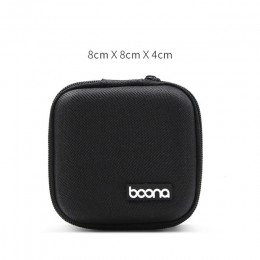 Mini słuchawki Case Bag przenośne słuchawki douszne pudełko do przechowywania kart pamięci zestaw słuchawkowy organizer na ładow