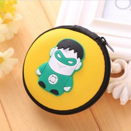 Cartoon mini słuchawki do przechowywania torba na suwak ochronne etui na słuchawki etui miękkie słuchawki douszne Box organizer 