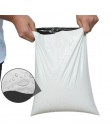 50 sztuk srebrny torby kurierskie wiele matowe samoprzylepne wodoodporna torba do przechowywania torby gruba koperta Mailer pocz